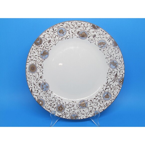 Wedgwood Conservatory Martha Stewart Collection Medallion 11" Dinner Plate GUC - Picture 1 of 8
